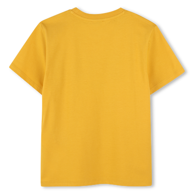 T-shirt manga curta em algodão KENZO KIDS BOY