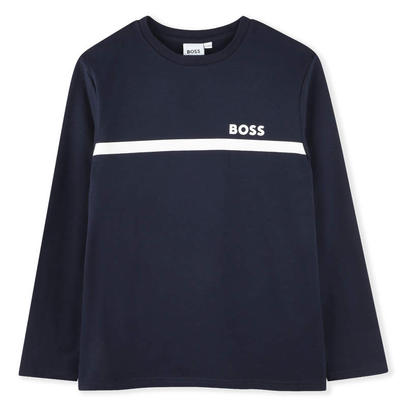 Camiseta de manga longa BOSS 
                        BOY