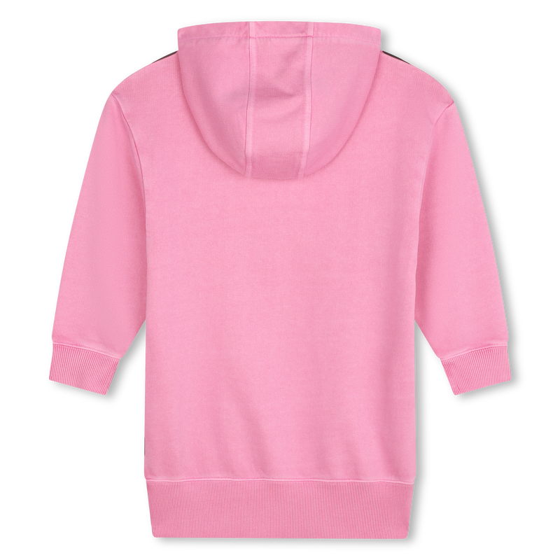 Vestido em molet&atilde;o de algod&atilde;o MARC JACOBS 
                        GIRL