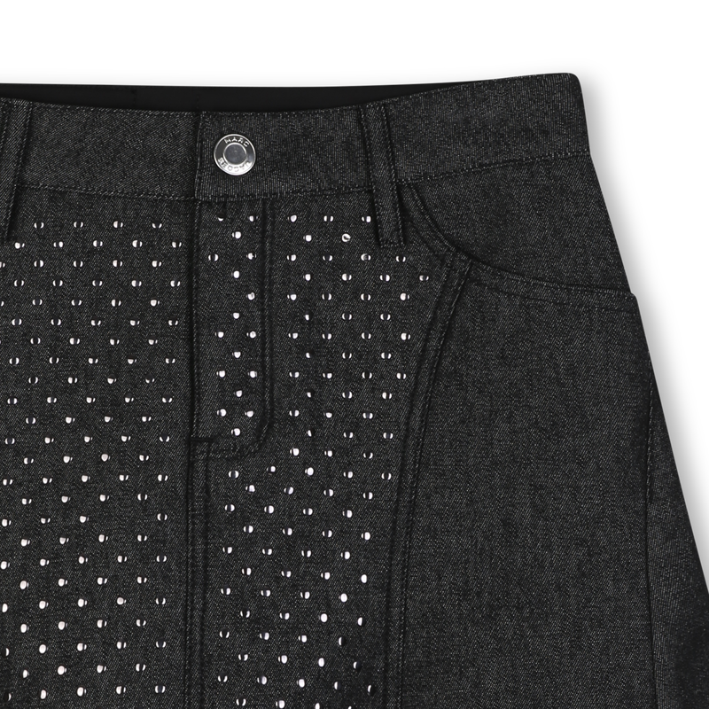 Saia de denim MARC JACOBS 
                        GIRL