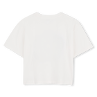 T-shirt estampada em relevo KENZO KIDS 
                    GIRL