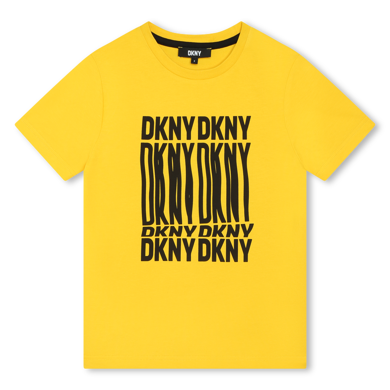 T-shirt estampada em algodão DKNY 
                    BOY
