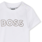 T-shirt + pants + conjunto cardigan BOSS 
                    BOY