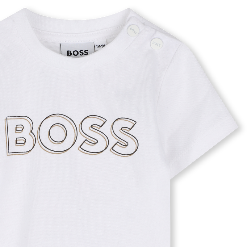 T-shirt + pants + conjunto cardigan BOSS 
                        BOY