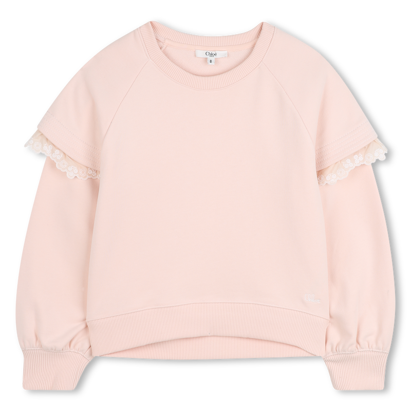 Moletom com gola redonda CHLOE 
                    GIRL