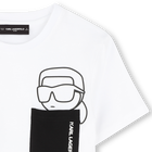 T-shirt de manga curta KARL LAGERFELD KIDS 
                    BOY