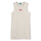 Vestido em felpa KENZO KIDS 
                    GIRL