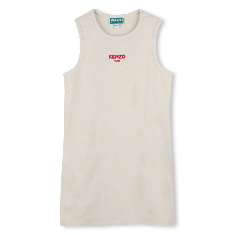 Vestido em felpa KENZO KIDS 
                        GIRL