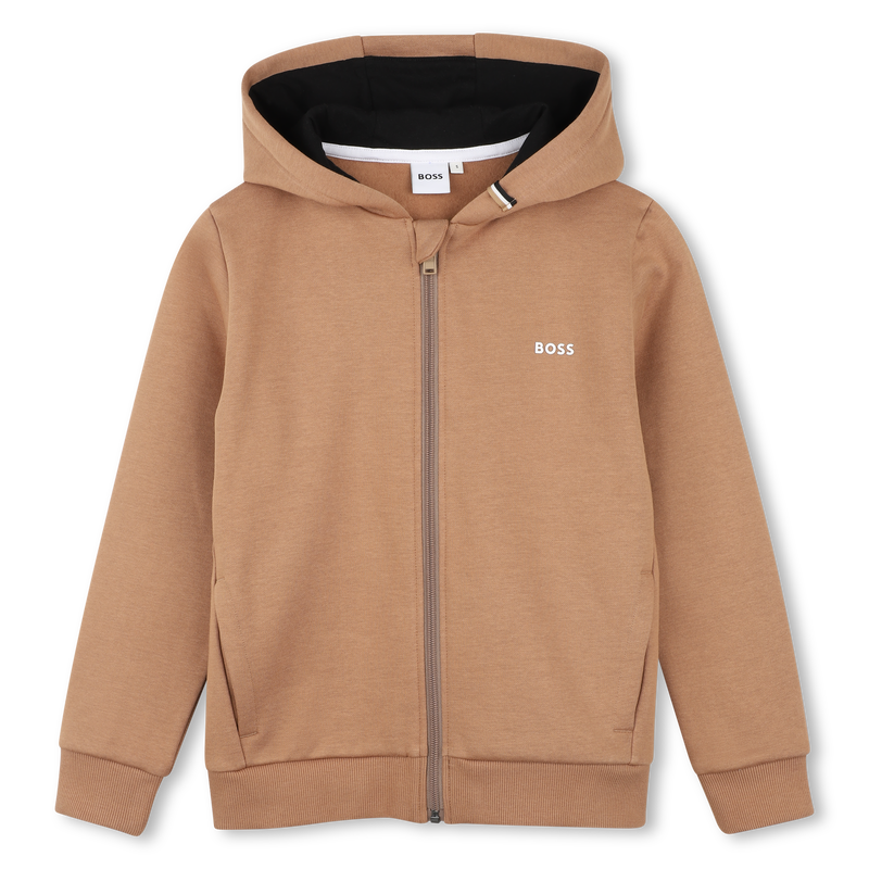 Cardigan  com capuz BOSS 
                        MENINO