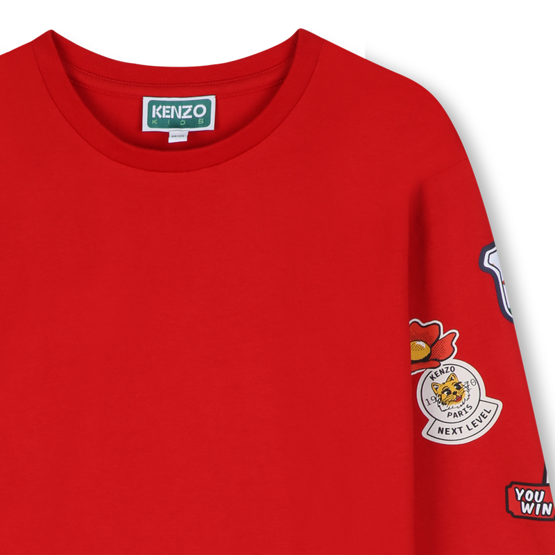 Camiseta de manga longa KENZO KIDS 
                        GIRL