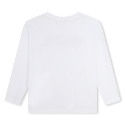 T-shirt estampada com logótipo HUGO GIRL