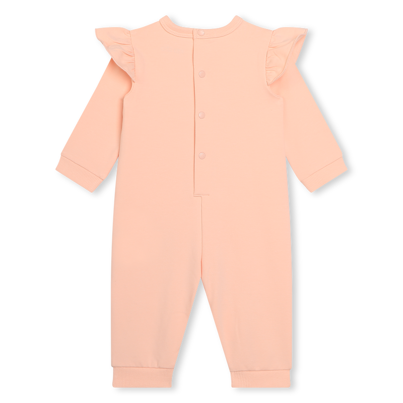 Macacão em moletão KENZO KIDS 
                    GIRL