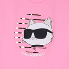 Vestido de manga curta KARL LAGERFELD KIDS 
                    GIRL