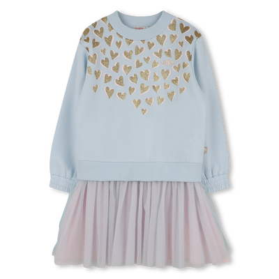 Vestido bimaterial BILLIEBLUSH GIRL