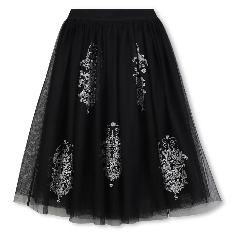 Saia de tule franzida GIVENCHY 
                    GIRL