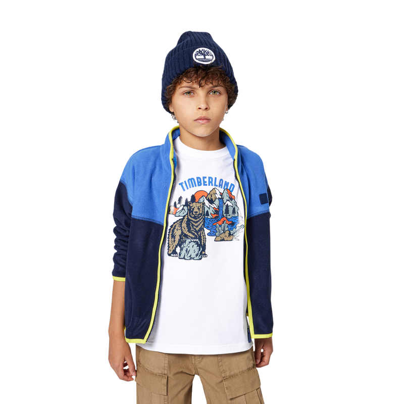 T-shirt de manga curta em jersey TIMBERLAND 
                    BOY