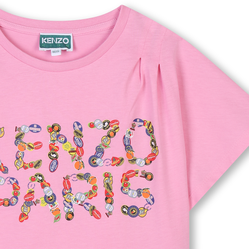 T-shirt de mangas curtas KENZO KIDS 
                        GIRL