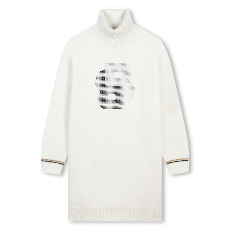 Vestido camisola com strass BOSS 
                        GIRL