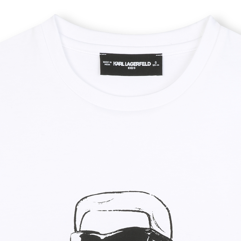 T-shirt de manga curta KARL LAGERFELD KIDS 
                        BOY