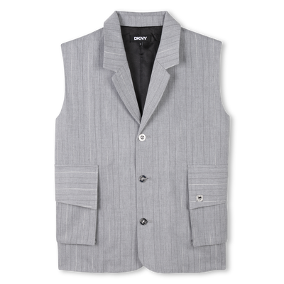 Colete &agrave;s riscas DKNY GIRL