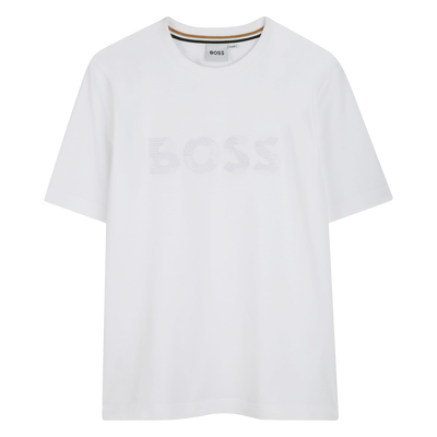 T-shirt manga curta em algod&atilde;o BOSS BOY