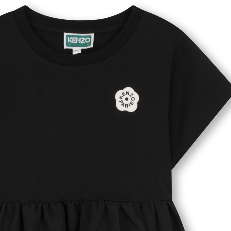 VESTIDO RECORTADO NA CINTURA KENZO KIDS 
                        GIRL