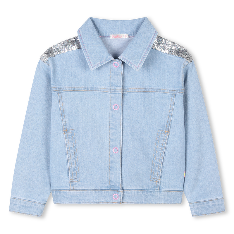 Sequin denim jacket BILLIEBLUSH 
                    GIRL