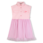 Vestido bi-material BILLIEBLUSH 
                    GIRL