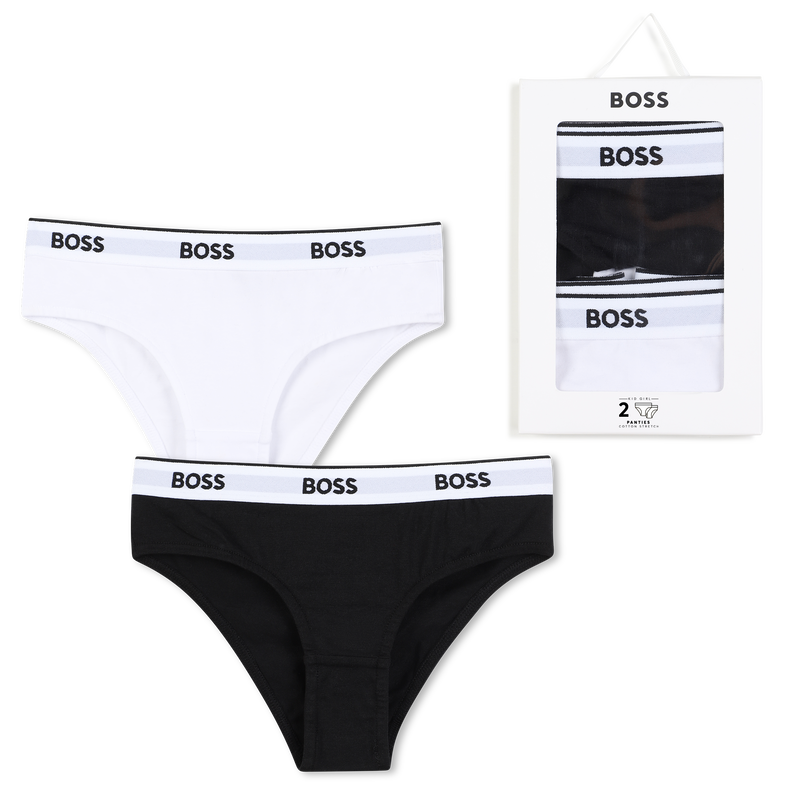 Pack de 2 cuecas BOSS 
                    GIRL