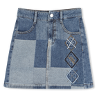 Saia de denim MARC JACOBS 
                    GIRL