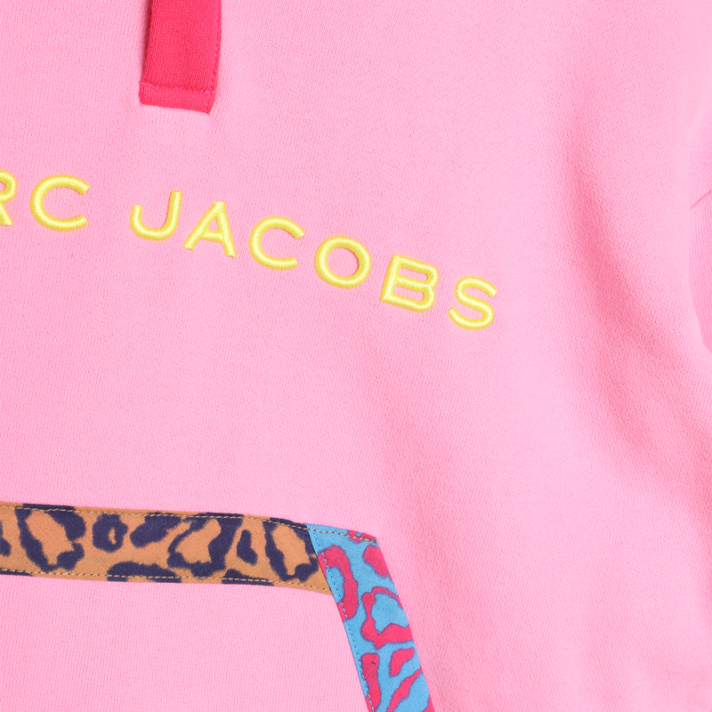 Hooded fleece dress THE MARC JACOBS 
                    GIRL