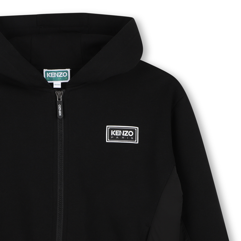 Cardigan  com capuz KENZO KIDS 
                        BOY