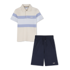 Polo + conjunto bermudas, AREIA, hi-res