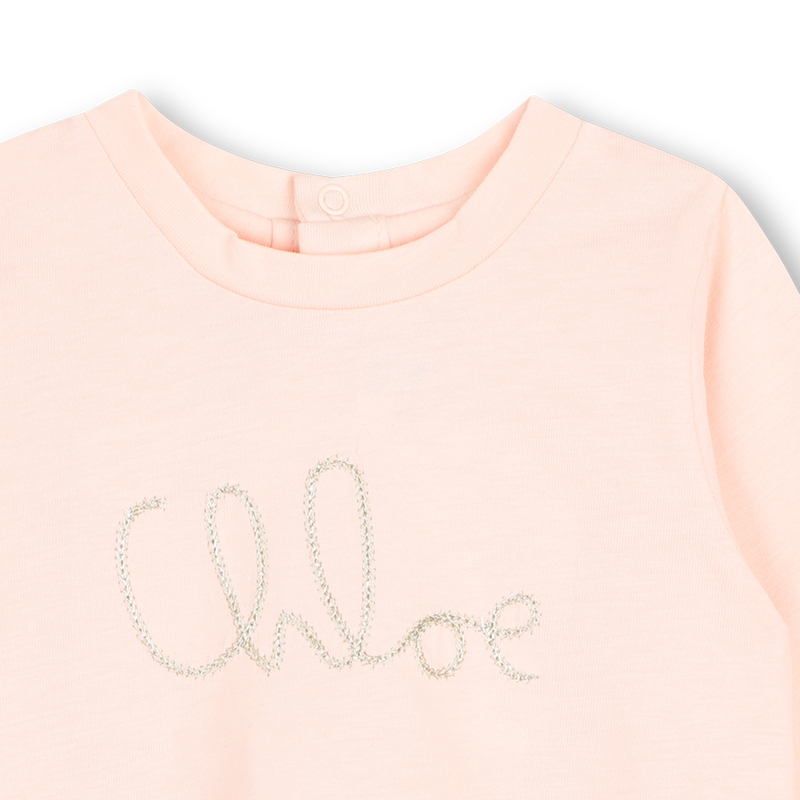 Conjunto vestido e camiseta CHLOE 
                        MENINA