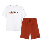 T-shirt e cal&ccedil;&otilde;es de algod&atilde;o BOSS 
                    BOY