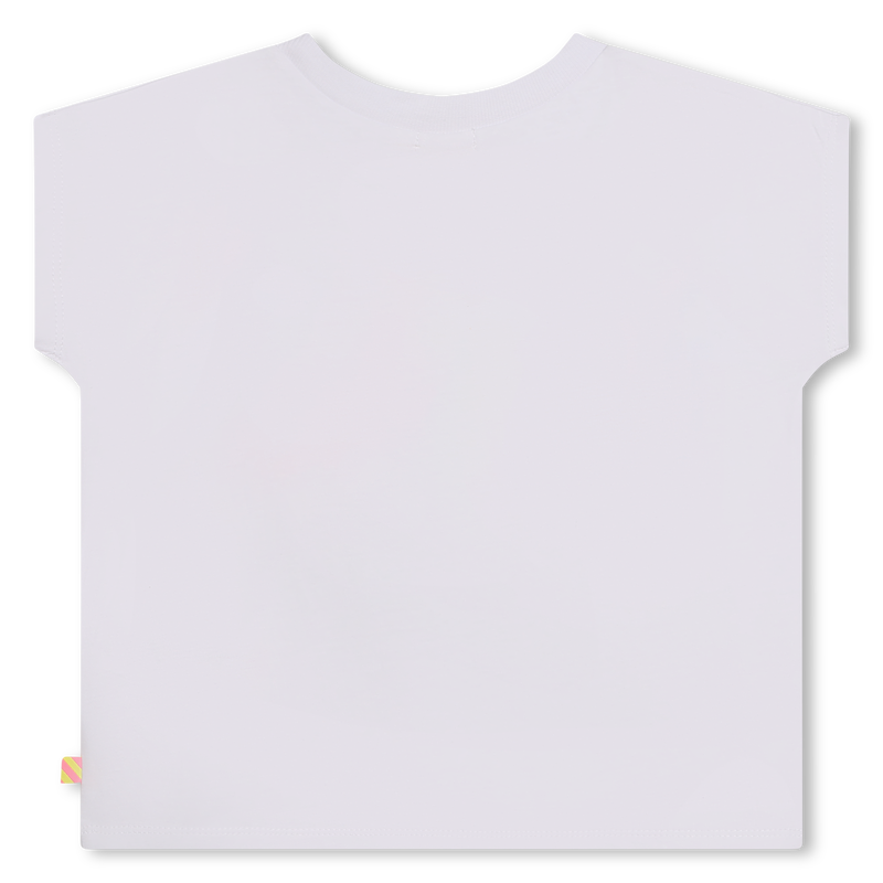 T-shirt manga curta de algodão BILLIEBLUSH 
                    GIRL