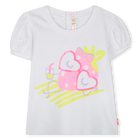 T-shirt de manga curta BILLIEBLUSH 
                    GIRL