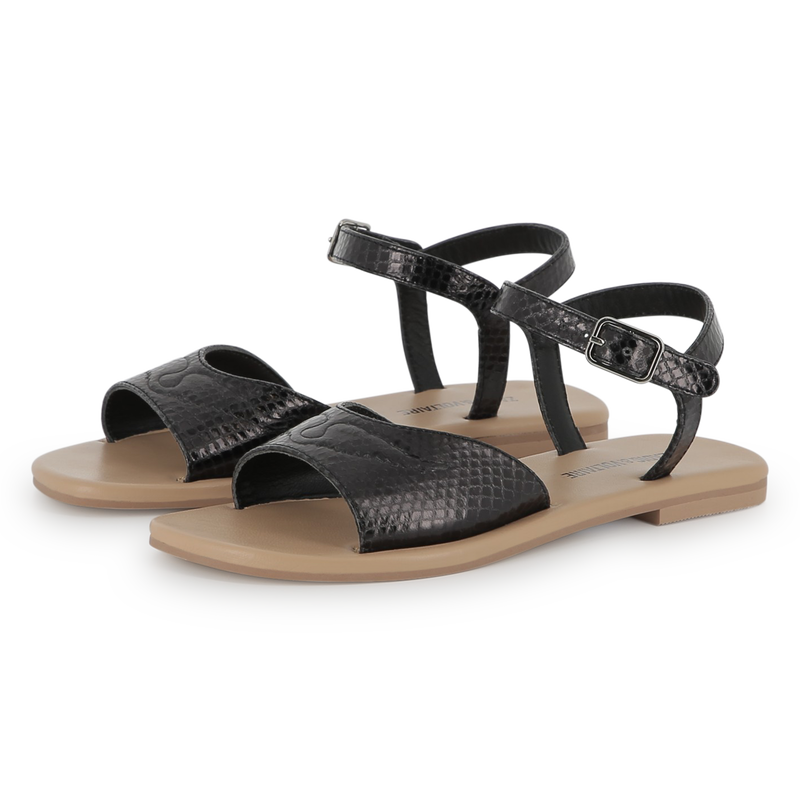 Buckled leather sandals ZADIG & VOLTAIRE 
                    GIRL
