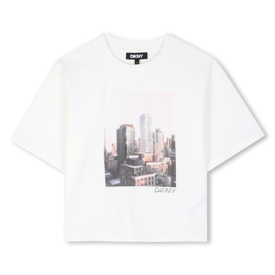 Camiseta de mangas curtas DKNY GIRL