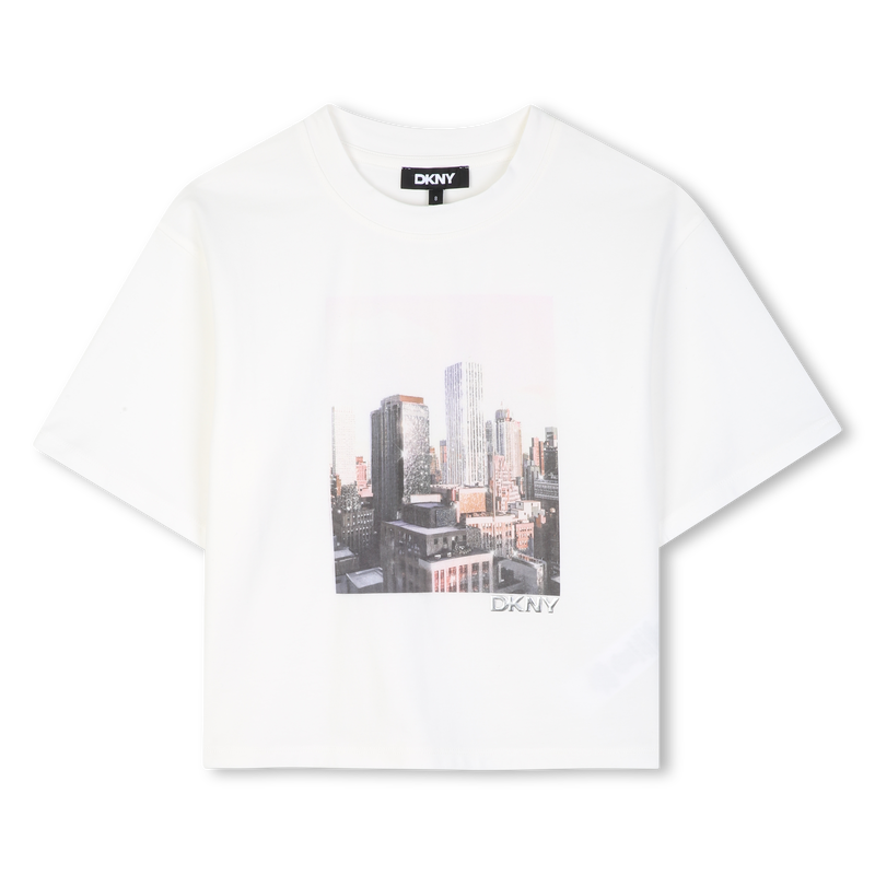Camiseta de mangas curtas DKNY 
                        GIRL