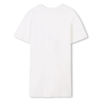 Vestido mangas curtas algod&atilde;o MARC JACOBS GIRL