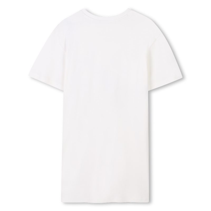 Vestido mangas curtas algod&atilde;o MARC JACOBS 
                        GIRL