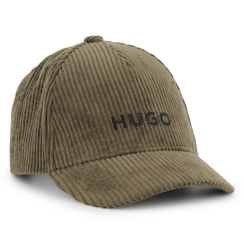 Boné de veludo cotelê HUGO 
                    UNISEX
