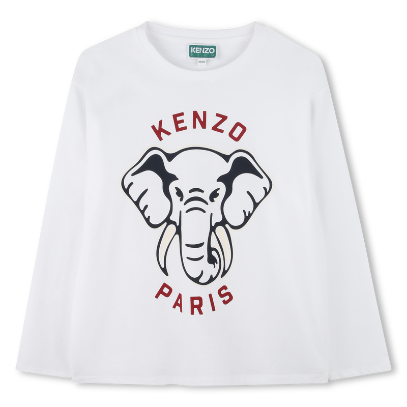 T-shirt de manga comprida KENZO KIDS 
                    UNISEX