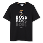 T-shirt de manga curta, PRETO, hi-res