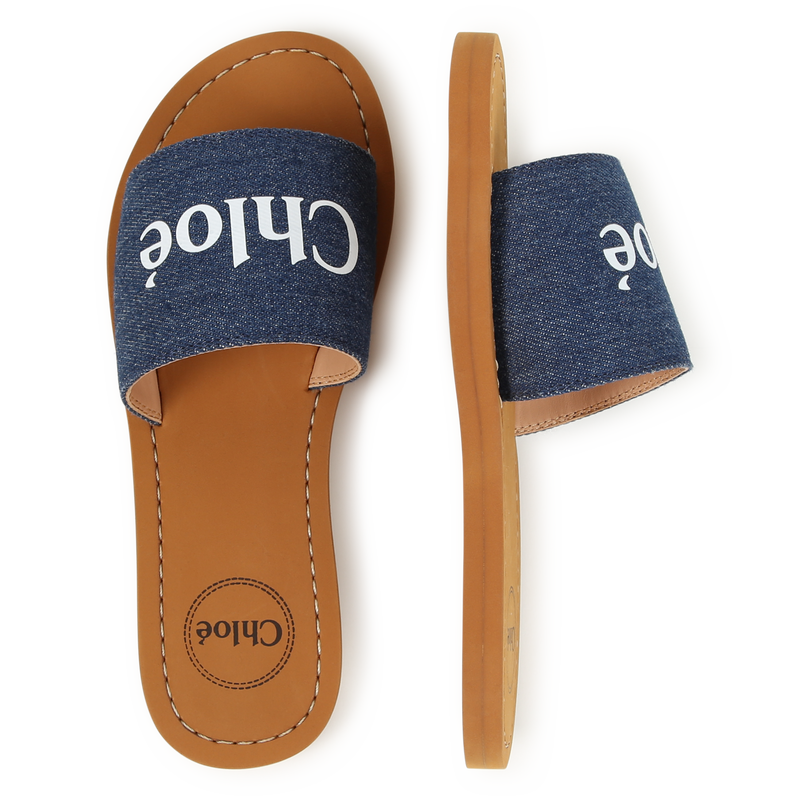 Denim Slides CHLOE 
                    GIRL