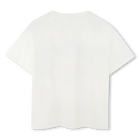 T-shirt de manga curta de algod&atilde;o KENZO KIDS 
                    UNISEX