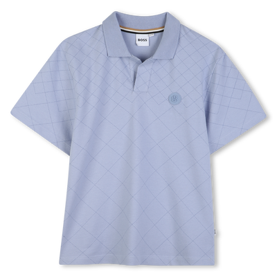 Camisa polo de manga curta BOSS MENINO