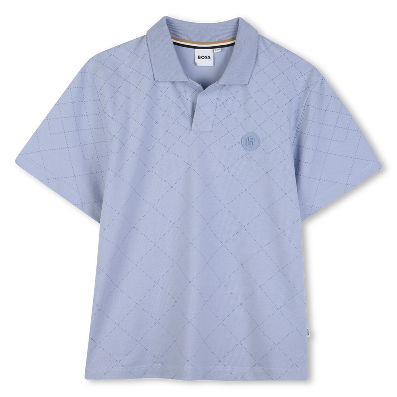 Camisa polo de manga curta BOSS 
                        MENINO