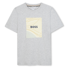 T-shirt de manga curta, GRIS CHINE, hi-res